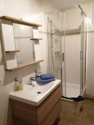 Ein Badezimmer in der Unterkunft Apartment Am Markt 4
