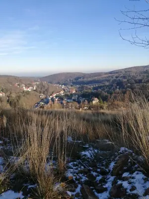 Naturlandschaft in der Nähe der Ferienwohnung