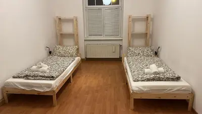 Ein Bett oder Betten in einem Zimmer der Unterkunft Mapi Apartment