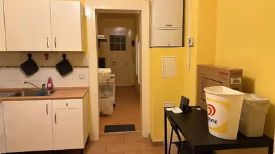 Küche/Küchenzeile in der Unterkunft Mapi Apartment