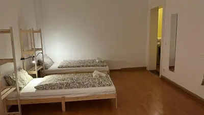 Ein Bett oder Betten in einem Zimmer der Unterkunft Mapi Apartment