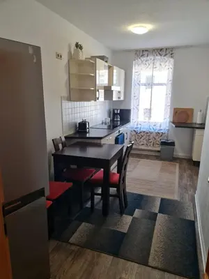 Küche/Küchenzeile in der Unterkunft Ferienwohnung Dippoldiswalde