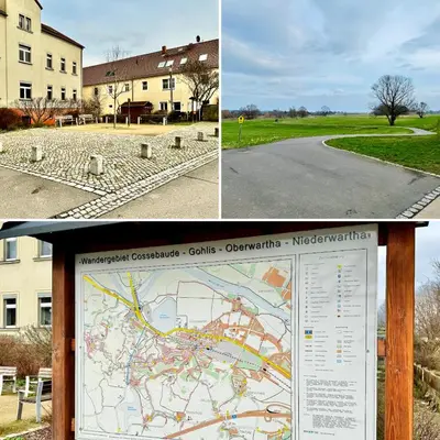 Grundriss der Unterkunft ElbOase - Radfahrer willkommen!