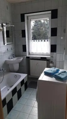 Ein Badezimmer in der Unterkunft 2-Raumwohnung in Dresden