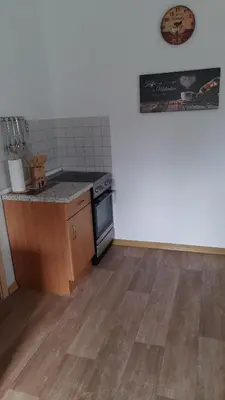 Küche/Küchenzeile in der Unterkunft 2-Raumwohnung in Dresden