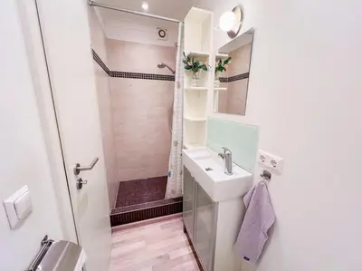 Ein Badezimmer in der Unterkunft Alte Eizmanufaktur *2 Pers*