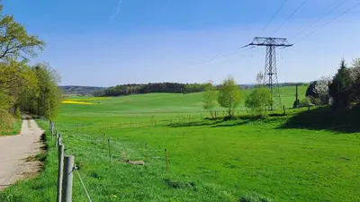 Naturlandschaft in der Nähe des Ferienhauses