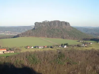 Naturlandschaft in der Nähe der Ferienwohnung