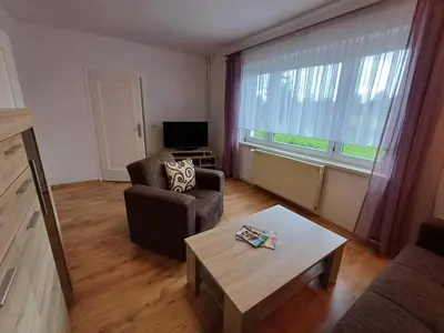 TV/Unterhaltungsangebot in der Unterkunft Haus Falkensteinblick