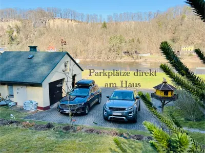 Naturlandschaft in der Nähe der Ferienwohnung