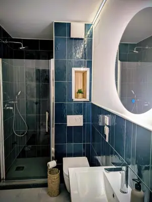 Ein Badezimmer in der Unterkunft Brick House