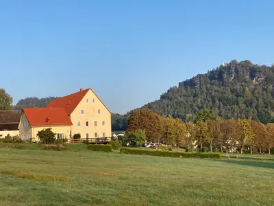 Naturlandschaft in der Nähe der Ferienwohnung