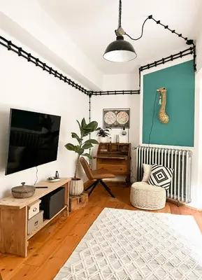 TV/Unterhaltungsangebot in der Unterkunft Cozy Art Experience: The quiet & relaxing escape