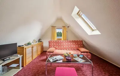 TV/Unterhaltungsangebot in der Unterkunft Ferienwohnung Neuhermsdorf