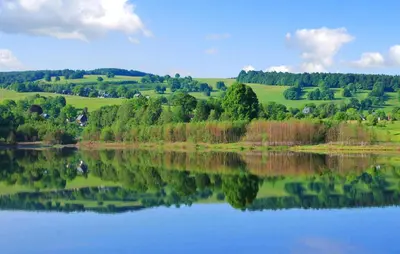 Naturlandschaft in der Nähe der Ferienwohnung