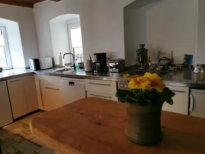 Küche/Küchenzeile in der Unterkunft Ferienhaus Emilia