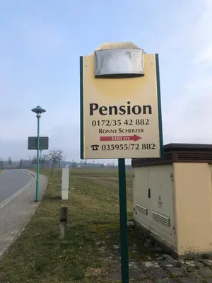 Grundriss der Unterkunft Pension Scherzer