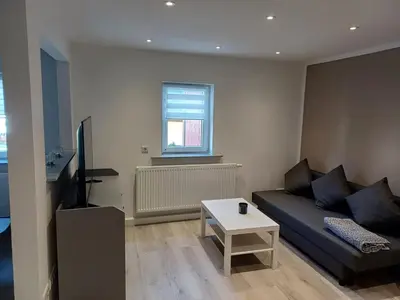 TV/Unterhaltungsangebot in der Unterkunft Ferienwohnung Schwibbogen