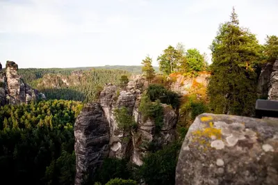 Naturlandschaft in der Nähe der Ferienwohnung