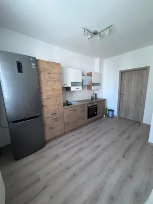 Küche/Küchenzeile in der Unterkunft Ferienwohnung zwischen Dresden und Sächsischer Schweiz
