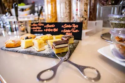Essen im Hotel oder in der Nähe