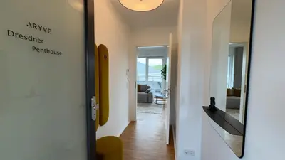 Grundriss der Unterkunft ARYVE Boutique-Apartment DRESDNER PENTHOUSE mit Dachterrasse - Tiefgaragenstellplätze - Design-Interieur