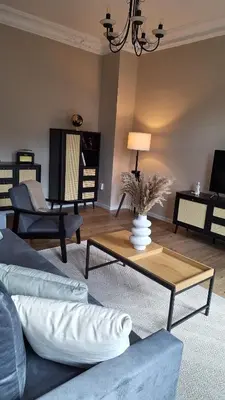 TV/Unterhaltungsangebot in der Unterkunft Stylisches Appartement im Jugendstil-Viertel