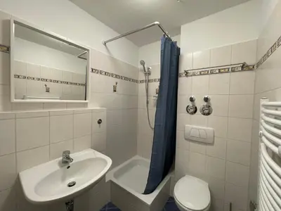 Ein Badezimmer in der Unterkunft Wohnglück Dresden
