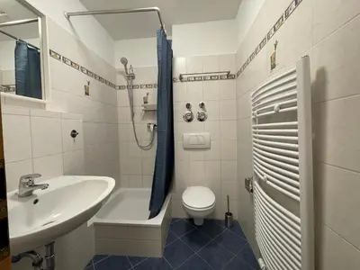 Ein Badezimmer in der Unterkunft Wohnglück Dresden