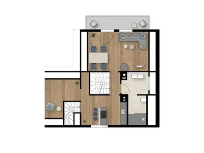 Grundriss der Unterkunft Dream view Comfortable holiday residence