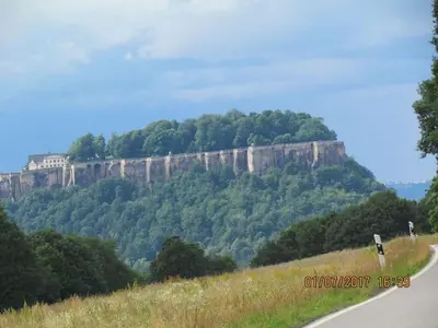 Naturlandschaft in der Nähe des Ferienhauses