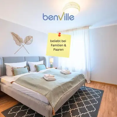 Benville BV09 - Terrasse & Tiefgarage inklusive - ruhige Lage - Altstadt 5 Autominuten