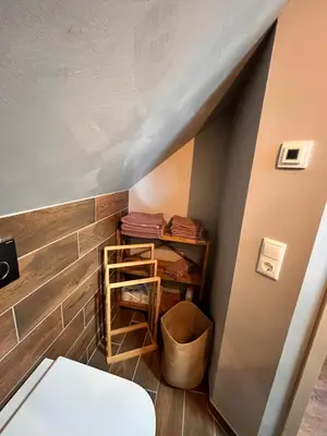 Ein Badezimmer in der Unterkunft Ferienhaus Katharina