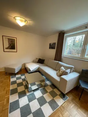 Ein Bett oder Betten in einem Zimmer der Unterkunft Ferienwohnungen Krügerstraße
