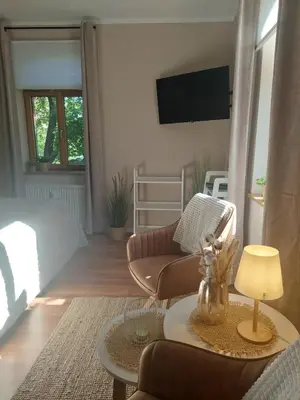 TV/Unterhaltungsangebot in der Unterkunft Ferienwohnung Am Bürgerteich 2