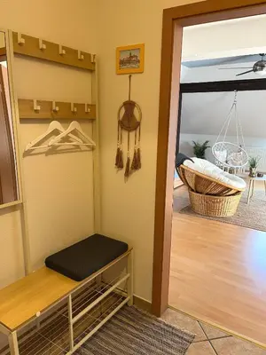 Grundriss der Unterkunft Gästewohnung mit Fernblick