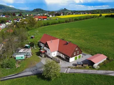 Naturlandschaft in der Nähe der Ferienwohnung