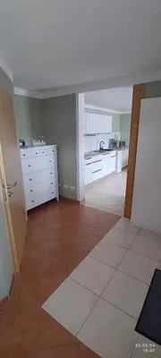 Küche/Küchenzeile in der Unterkunft Ferienwohnung 15