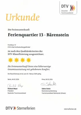 Grundriss der Unterkunft Ferienquartier Forsthaus 2