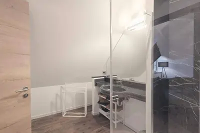 Ein Badezimmer in der Unterkunft Ferienquartier Forsthaus 2