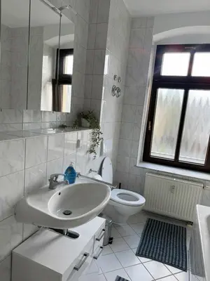Ein Badezimmer in der Unterkunft Zentrum 2R, WiFi, 4P, modern, ruhig