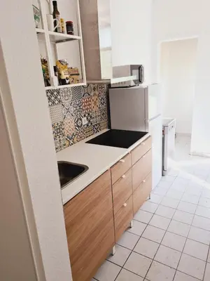 Küche/Küchenzeile in der Unterkunft Chemnitz - Home Sweet Home