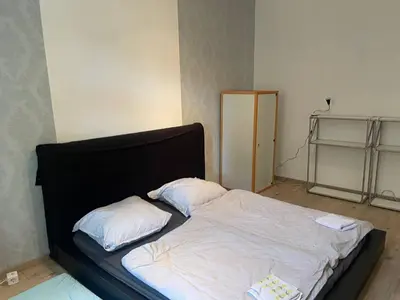 Ein Bett oder Betten in einem Zimmer der Unterkunft Haus am See Annahütte - für bis zu 6 Personen