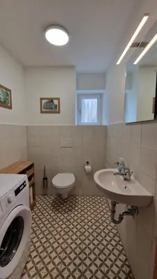 Ein Badezimmer in der Unterkunft Winzerglück