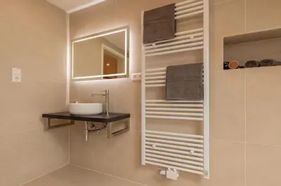 Ein Badezimmer in der Unterkunft Moderne City Appartments