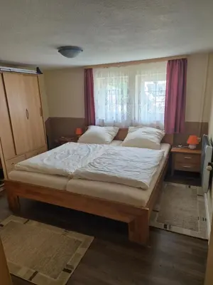 Ein Bett oder Betten in einem Zimmer der Unterkunft Ferienwohnung Günther Hauptstraße 32