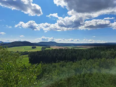 Naturlandschaft in der Nähe der Ferienwohnung