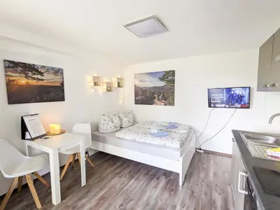 TV/Unterhaltungsangebot in der Unterkunft B1 - Urlaubsmagie - Einzimmerwohnung direkt am Wanderweg