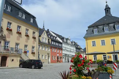 Grundriss der Unterkunft Ferienwohnung im Stadtzentrum Zschopau