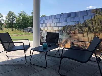 Grundriss der Unterkunft Ferienhaus SeenSuchtLausitz